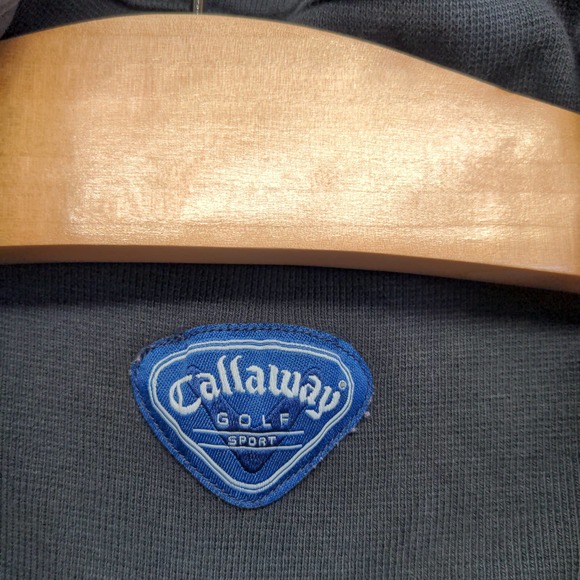 Callaway Golf Mens FedEx ICBOD 1/4 Zip Jacket Black Size L Embroidered Logo - Picture 15 of 16